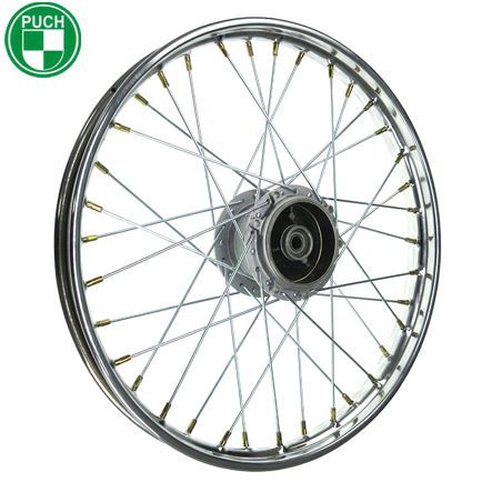 Maxi Speichen Hinterradrad mit Industrielager ohne Achse / Bremsplatte *Leleu